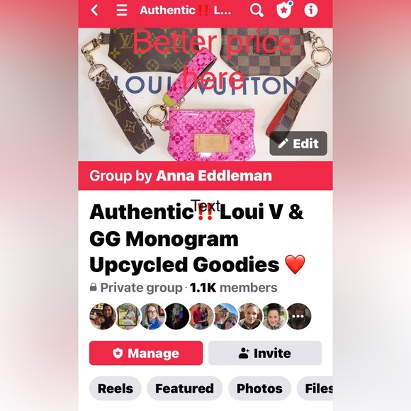 🎁 Authentic upcycled Loui monogram Apple Watch band - Picture 4 of 15